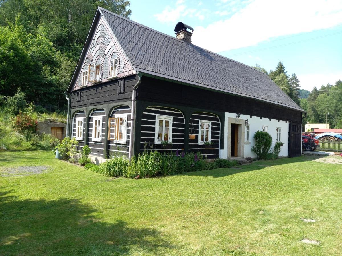 Medova Chaloupka Jetrichovice Ceske Svycarsko Villa Exterior photo